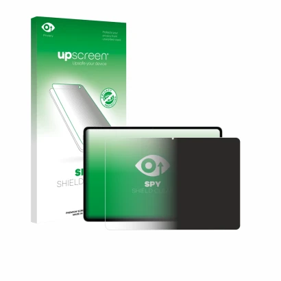 Parte frontale di una confezione del prodotto con il logo del marchio upscreen. Accanto è raffigurato il dispositivo Honor Mag