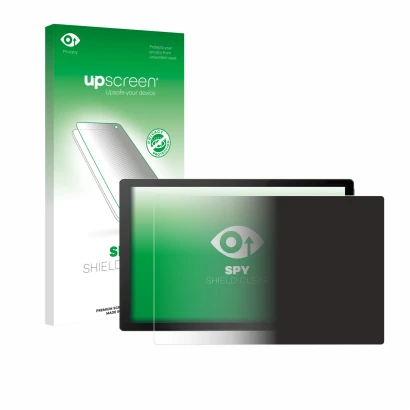 Parte frontale di una confezione del prodotto con il logo del marchio upscreen. Accanto è raffigurato il dispositivo EcoFlow P