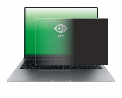 Immagine del dispositivo Honor MagicBook X16 Plus 2025 con un'ampia varietà di protezioni per lo schermo.