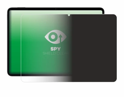 Immagine del dispositivo Xiaomi Pad 7 (in formato orizzontale) con un'ampia varietà di protezioni per lo schermo.