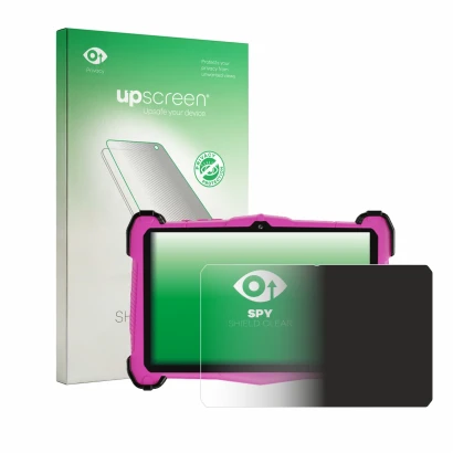 Parte frontale di una confezione del prodotto con il logo del marchio upscreen. Accanto è raffigurato il dispositivo EagleSoar