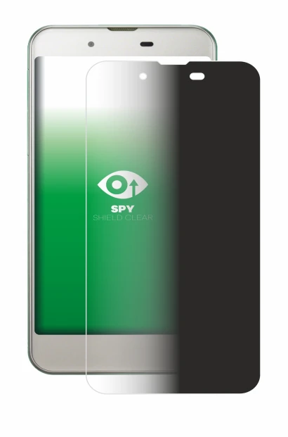 Immagine del dispositivo Sharp Aquos SHV37 con un'ampia varietà di protezioni per lo schermo.