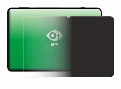 Immagine del dispositivo RedMagic Astra 2 con un'ampia varietà di protezioni per lo schermo.