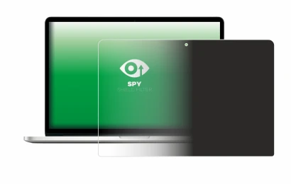 Immagine del dispositivo Apple MacBook Pro Retina 13" 2014 con un'ampia varietà di protezioni per lo schermo.