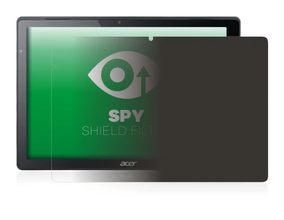 Immagine del dispositivo Acer Switch Alpha 12 con un'ampia varietà di protezioni per lo schermo.