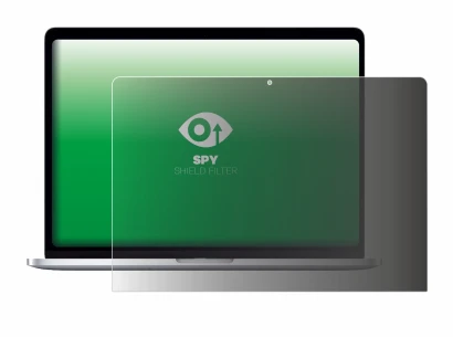 Immagine del dispositivo Apple MacBook Pro 15" 2018 con un'ampia varietà di protezioni per lo schermo.