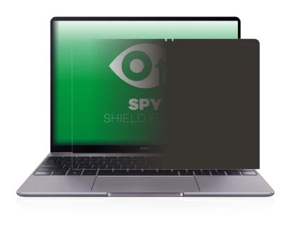 Immagine del dispositivo Huawei MateBook 13 2019 con un'ampia varietà di protezioni per lo schermo.