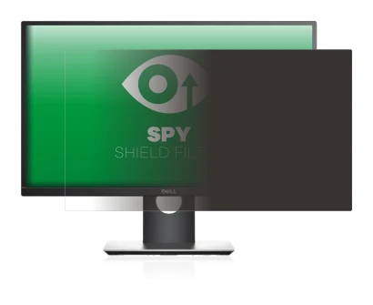 Immagine del dispositivo Dell P2419H con un'ampia varietà di protezioni per lo schermo.