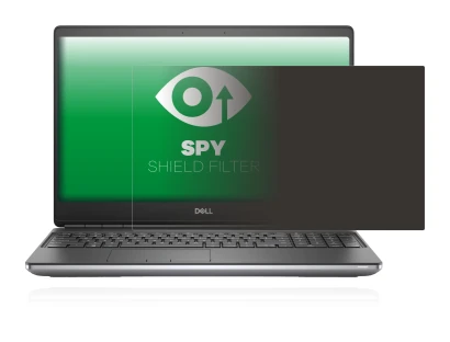 Immagine del dispositivo Dell Precision 7560 con un'ampia varietà di protezioni per lo schermo.
