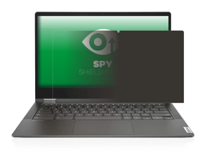 Immagine del dispositivo Lenovo IdeaPad Flex 5i 13.3" con un'ampia varietà di protezioni per lo schermo.