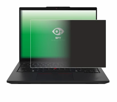 Immagine del dispositivo Lenovo ThinkPad L14 Gen 5 con un'ampia varietà di protezioni per lo schermo.