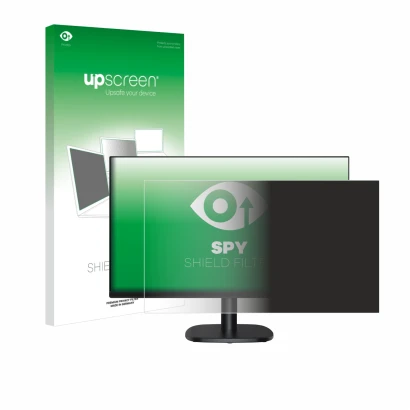 Parte frontale di una confezione del prodotto con il logo del marchio upscreen. Accanto è raffigurato il dispositivo Amazon Ba
