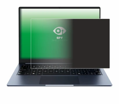 Immagine del dispositivo Chuwi CoreBook Air 14" con un'ampia varietà di protezioni per lo schermo.