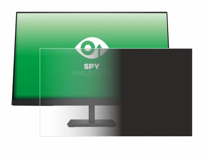 Immagine del dispositivo HP 27m 3WL48AA con un'ampia varietà di protezioni per lo schermo.