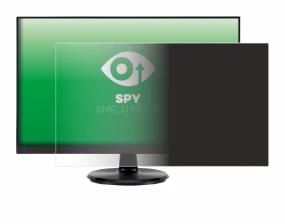 Immagine del dispositivo Asus VA24DQSB con un'ampia varietà di protezioni per lo schermo.