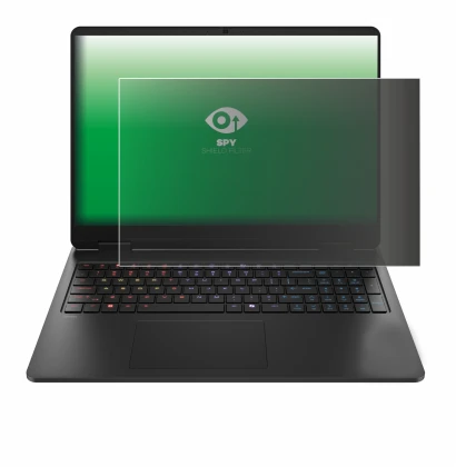 Immagine del dispositivo HP HyperX Omen 16 con un'ampia varietà di protezioni per lo schermo.