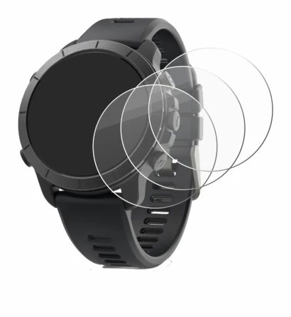 Immagine del dispositivo Wahoo Elemnt Rival con un'ampia varietà di protezioni per lo schermo.