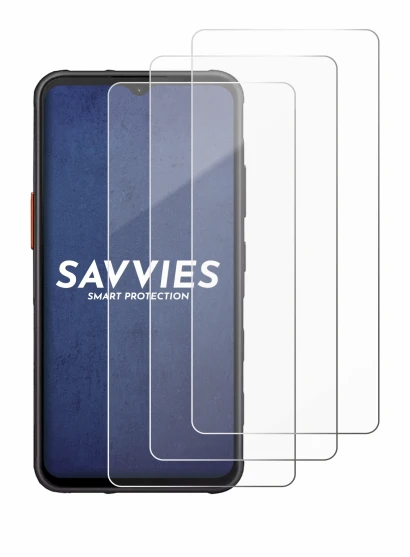 Immagine del dispositivo Samsung Galaxy XCover 7 Enterprise Edition con un'ampia varietà di protezioni per lo schermo.