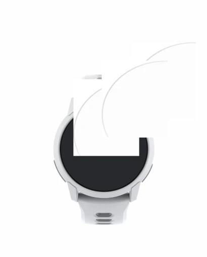 Immagine del dispositivo Coros Pace 4 con un'ampia varietà di protezioni per lo schermo.
