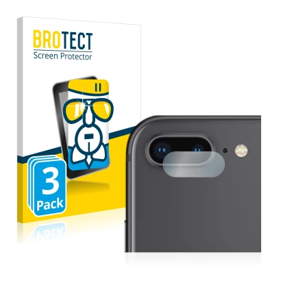 Parte frontale di una confezione del prodotto con il logo del marchio BROTECT. Accanto è raffigurato il dispositivo Apple iPho