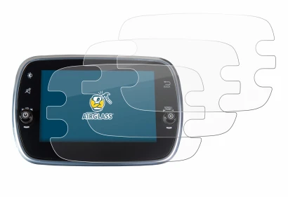 Immagine del dispositivo Fiat 500X 2016-2019 Uconnet 7" con un'ampia varietà di protezioni per lo schermo.