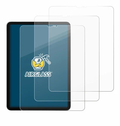 Immagine del dispositivo Apple iPad Pro 12.9" 2018 (3a Gen.) con un'ampia varietà di protezioni per lo schermo.