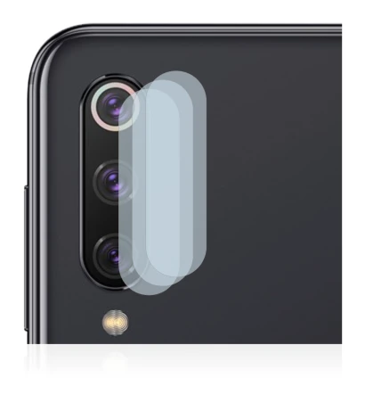 Immagine del dispositivo Xiaomi Mi 9 SE (SOLO Fotocamera) con un'ampia varietà di protezioni per lo schermo.
