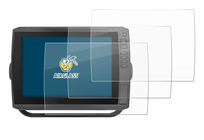 Immagine del dispositivo Garmin ECHOMAP Ultra 102sv con un'ampia varietà di protezioni per lo schermo.