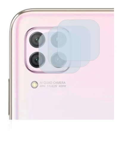 Immagine del dispositivo Huawei P40 lite (SOLO Fotocamera) con un'ampia varietà di protezioni per lo schermo.