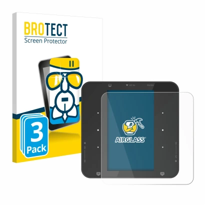 Parte frontale di una confezione del prodotto con il logo del marchio BROTECT. Accanto è raffigurato il dispositivo ISDT P30 c