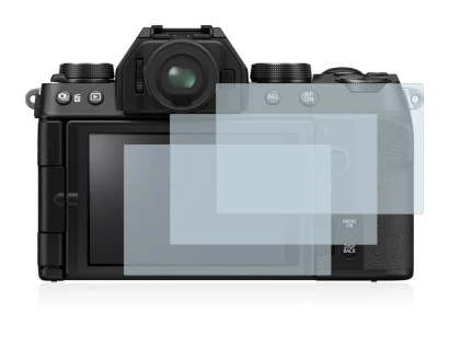 Immagine del dispositivo Fujifilm X-S10 con un'ampia varietà di protezioni per lo schermo.