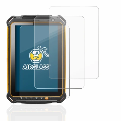 Immagine del dispositivo i.safe MOBILE IS930.2 con un'ampia varietà di protezioni per lo schermo.