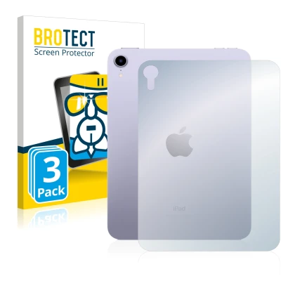 Parte frontale di una confezione del prodotto con il logo del marchio BROTECT. Accanto è raffigurato il dispositivo Apple iPad