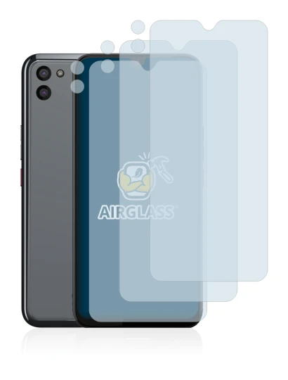 Immagine del dispositivo Gigaset GS5 (Fronte+Fotocamera) con un'ampia varietà di protezioni per lo schermo.