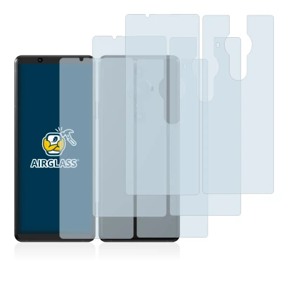 Immagine del dispositivo Sony Xperia Pro-I (Fronte+Retro) con un'ampia varietà di protezioni per lo schermo.