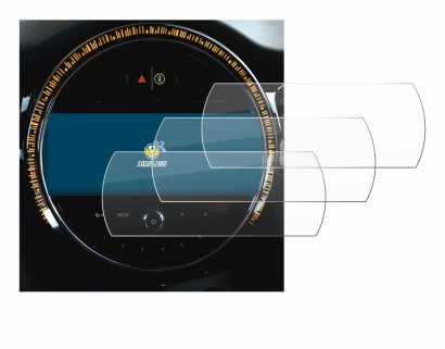 Immagine del dispositivo Mini Cooper 2021 Infotainment System 8.8" con un'ampia varietà di protezioni per lo schermo.