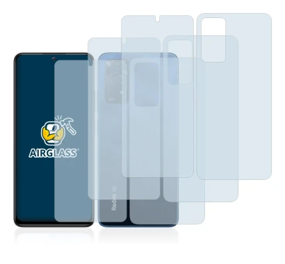 Immagine del dispositivo Xiaomi Redmi Note 11 Pro 5G (Fronte+Retro) con un'ampia varietà di protezioni per lo schermo.