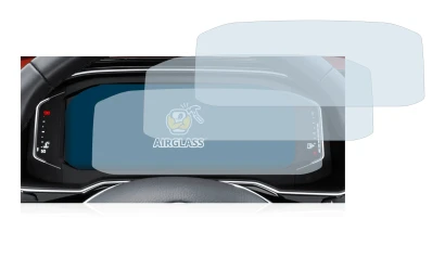 Immagine del dispositivo Volkswagen Tiguan 2021 Digital Cockpit Pro con un'ampia varietà di protezioni per lo schermo.