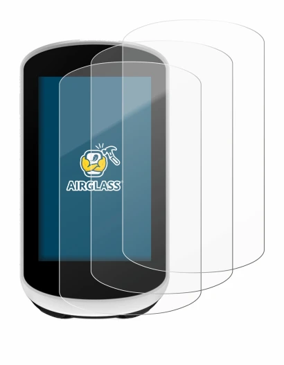 Immagine del dispositivo Garmin Edge Explore 2 con un'ampia varietà di protezioni per lo schermo.