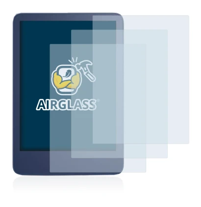 Immagine del dispositivo Amazon Kindle Reader 2022 con un'ampia varietà di protezioni per lo schermo.