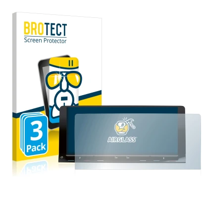 Parte frontale di una confezione del prodotto con il logo del marchio BROTECT. Accanto è raffigurato il dispositivo Volkswagen