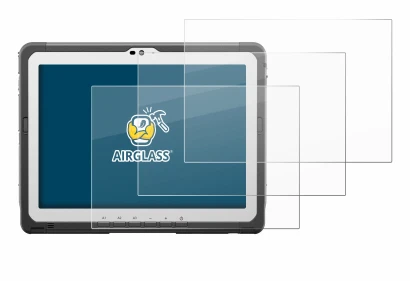 Immagine del dispositivo Panasonic Toughbook FZ-A3 con un'ampia varietà di protezioni per lo schermo.