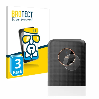 Parte frontale di una confezione del prodotto con il logo del marchio BROTECT. Accanto è raffigurato il dispositivo Gigaset GX