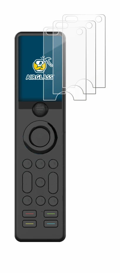 Immagine del dispositivo Sofabaton X1 con un'ampia varietà di protezioni per lo schermo.
