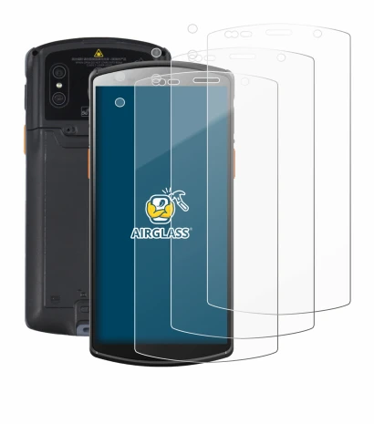 Immagine del dispositivo Urovo DT50 5,7" (Fronte+Fotocamera) con un'ampia varietà di protezioni per lo schermo.