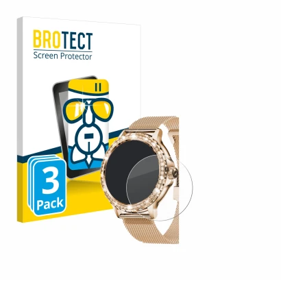Parte frontale di una confezione del prodotto con il logo del marchio BROTECT. Accanto è raffigurato il dispositivo walkbee Sm