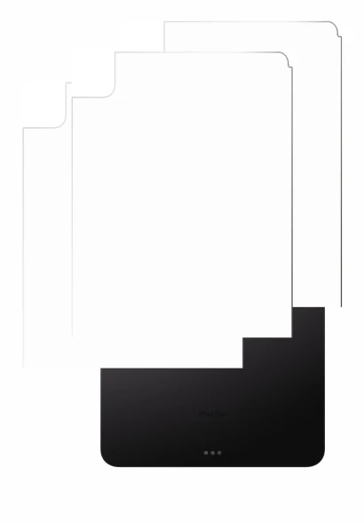 Immagine del dispositivo Apple iPad Pro 11" 2024 (Posteriore) con un'ampia varietà di protezioni per lo schermo.