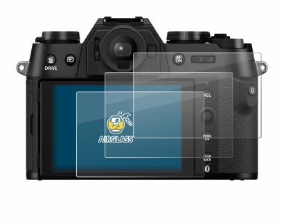 Immagine del dispositivo Fujifilm X-T50 con un'ampia varietà di protezioni per lo schermo.