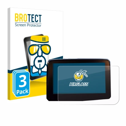 Parte frontale di una confezione del prodotto con il logo del marchio BROTECT. Accanto è raffigurato il dispositivo Mazda 2 BJ