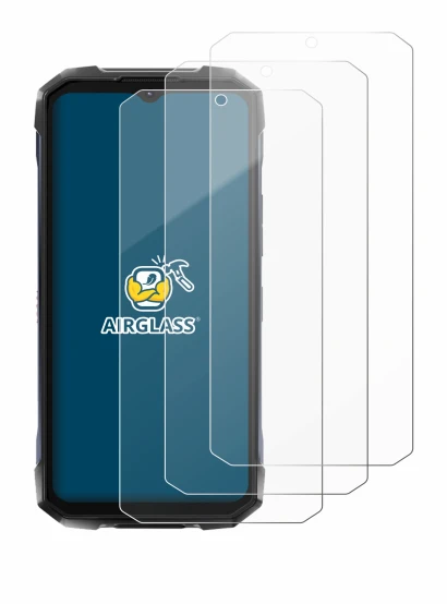 Immagine del dispositivo Hotwav Hyper 7 Pro con un'ampia varietà di protezioni per lo schermo.